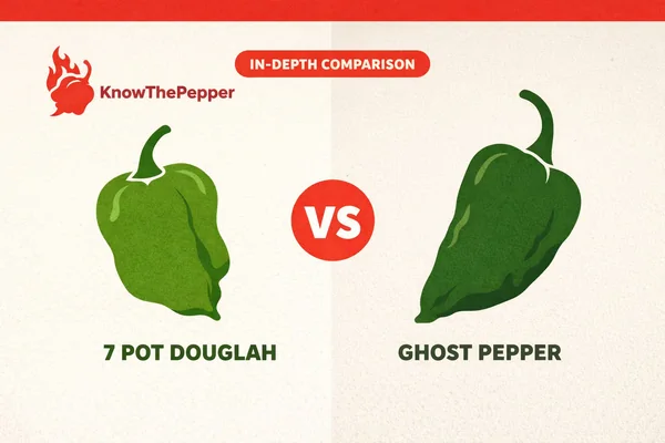 7 Pot Douglah vs Ghost Pepper: Which Pepper to Use?