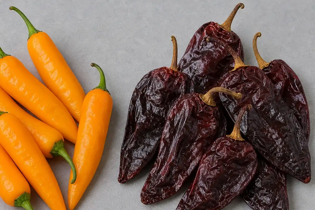 Additional Aji Amarillo and Aji Panca comparison view