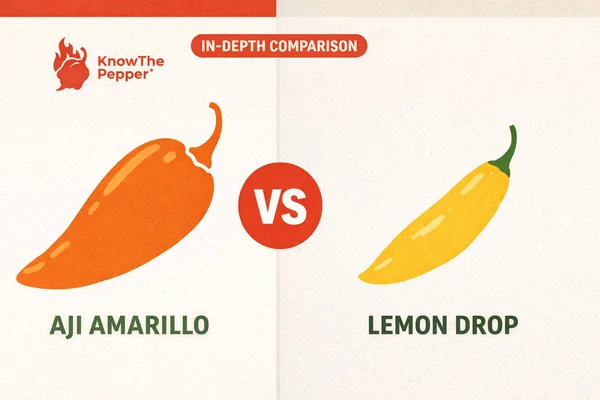 Aji Amarillo vs Lemon Drop: Which Pepper Should You Use?