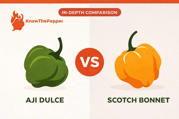 Aji Dulce vs Scotch Bonnet: What's the Difference?