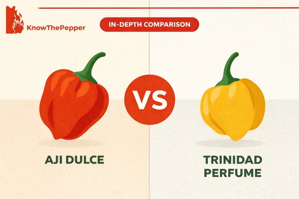Aji Dulce vs Trinidad Perfume – Heat & Flavor Compared