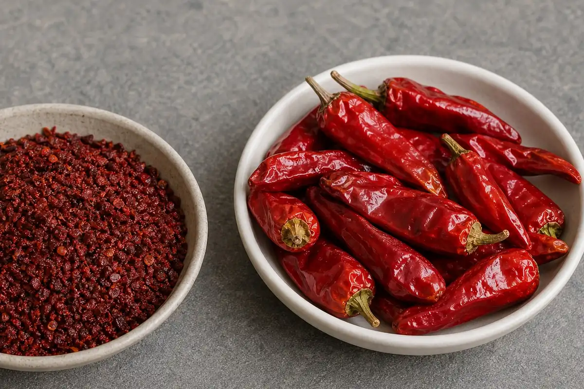 Additional Aleppo Pepper and Calabrian Chili comparison view