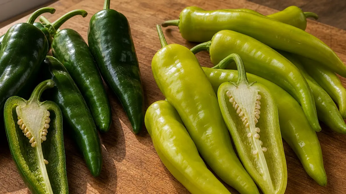 Additional Anaheim Pepper and New Mexico Chile comparison view