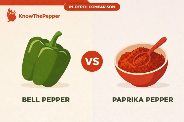 Bell Pepper vs Paprika Pepper: Key Differences Explained