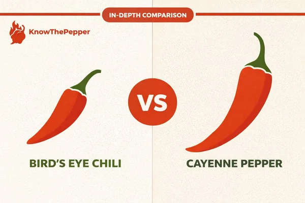 Bird's Eye Chili vs Cayenne Pepper: What's the Difference?