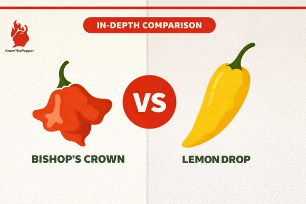 Bishop's Crown vs Lemon Drop: Which Pepper Should You Use?