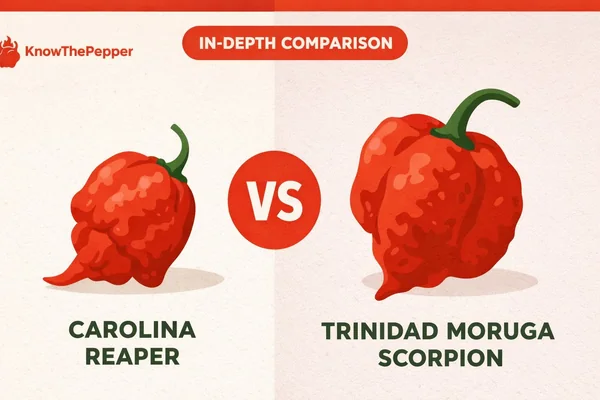 Carolina Reaper vs Trinidad Moruga Scorpion: Compared