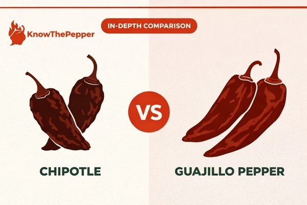 Chipotle vs Guajillo Pepper: Heat, Flavor & Key Differences
