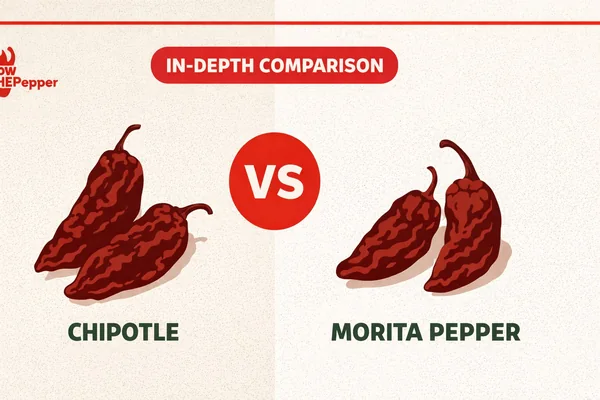 Chipotle vs Morita Pepper: Side-by-Side Pepper Comparison
