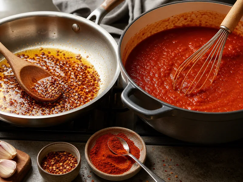 Crushed Red Pepper and Cayenne Pepper comparison