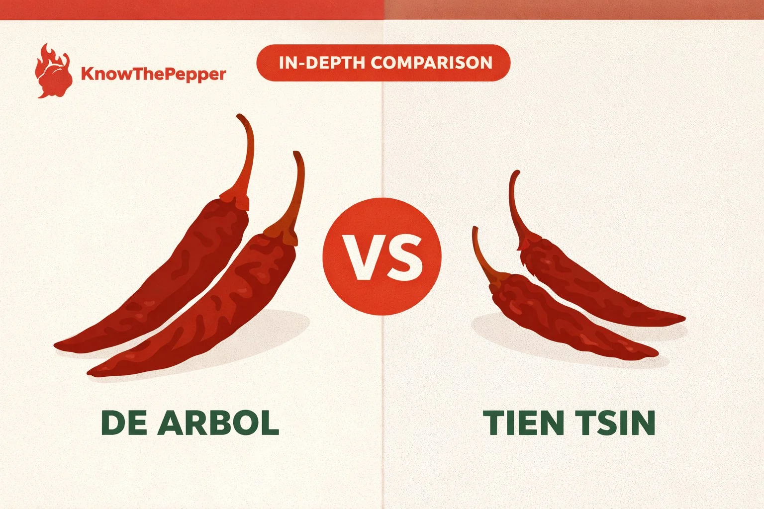 De Arbol vs Tien Tsin comparison