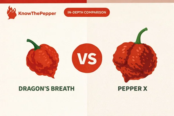 Dragon's Breath vs Pepper X Showdown: Heat, Flavor & Uses