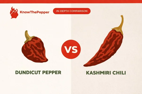 Dundicut Pepper vs Kashmiri Chili: What's the Difference?