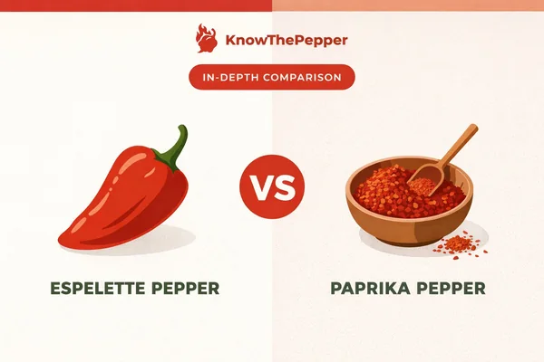 Espelette Pepper vs Paprika Pepper: What's the Difference?