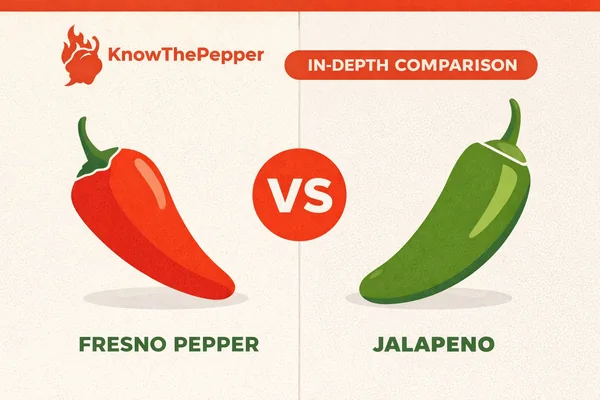 Fresno Pepper vs Jalapeño: What's the Difference?