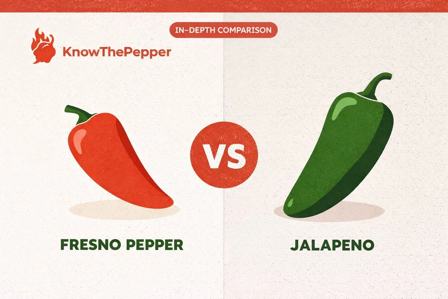 Fresno Pepper vs Jalapeño comparison