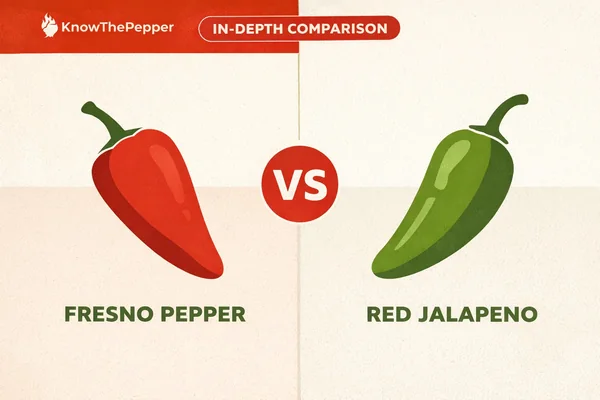Fresno vs Red Jalapeño: Which Pepper to Use?