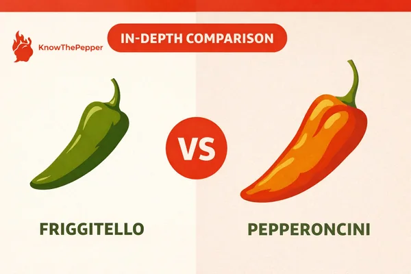 Friggitello vs Pepperoncini: What's the Difference?