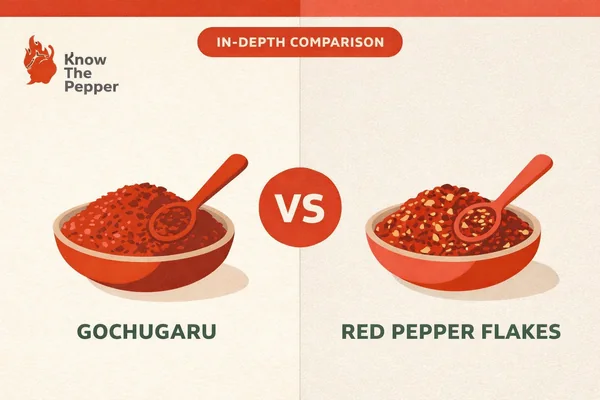 Gochugaru vs Red Pepper Flakes: Heat, Flavor & Uses