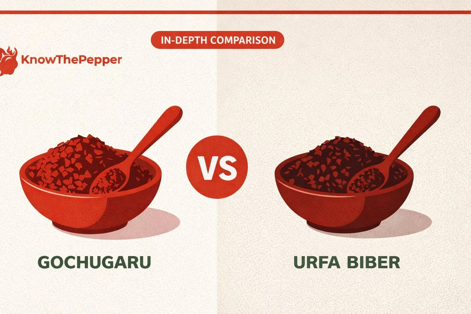 Gochugaru vs Urfa Biber comparison