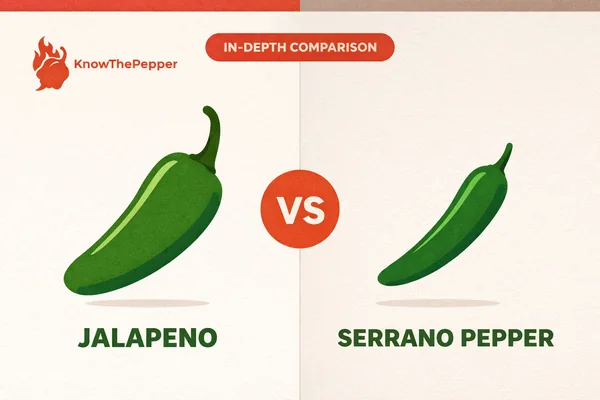 Jalapeño vs Serrano Pepper: Which Pepper Should You Use?