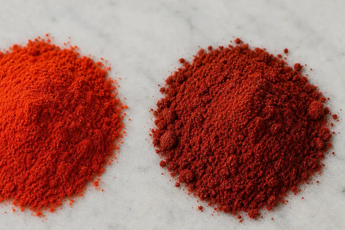 Additional Paprika Pepper and Smoked Paprika (Pimentón) comparison view