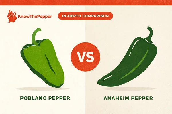 Poblano vs Anaheim: What's the Difference?