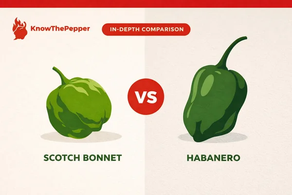 Scotch Bonnet vs Habanero: Caribbean Heat Showdown