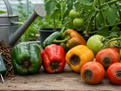 Blossom End Rot on Peppers and Tomatoes: Fix Water First