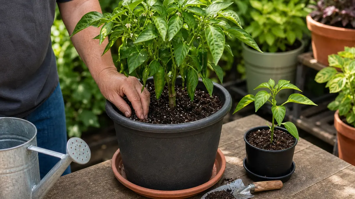 How to Grow Peppers in Pots and Containers - visual guide and reference