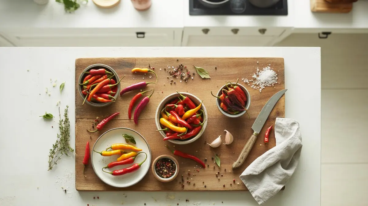 Pepper Fermentation Guide - visual guide and reference