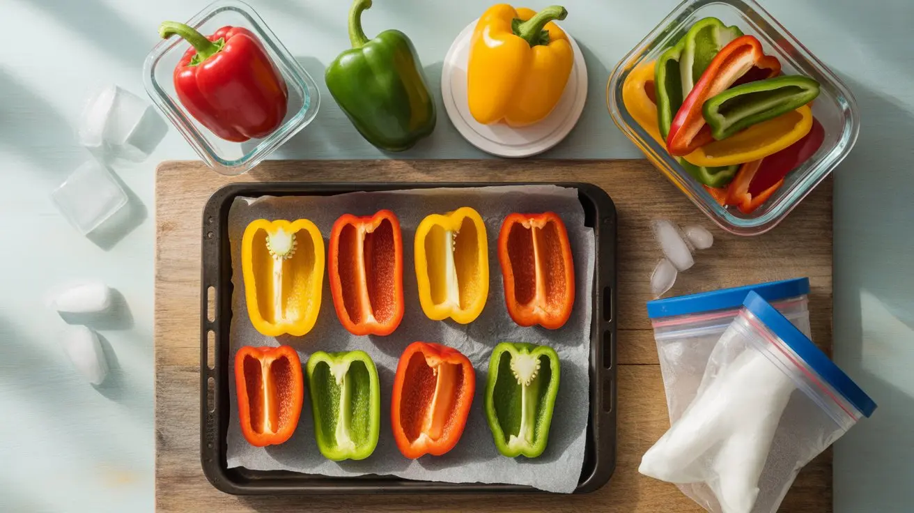 How to Freeze Peppers - complete guide with tips and instructions