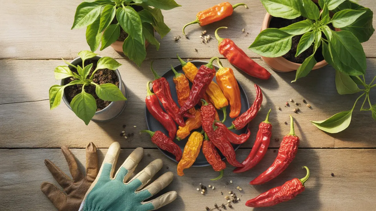 How to Grow Ghost Peppers - complete guide with tips and instructions