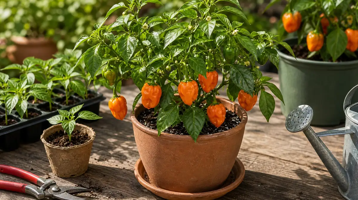 How to Grow Habaneros - visual guide and reference