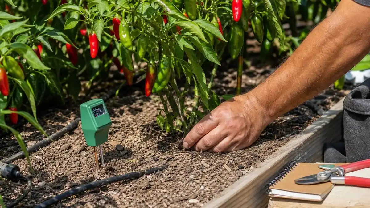 How to Grow Hotter Peppers: Water, Soil & Harvest - visual guide and reference