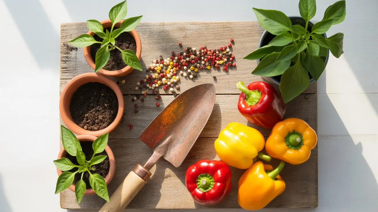 How to Grow Peppers from Seed - complete guide with tips and instructions