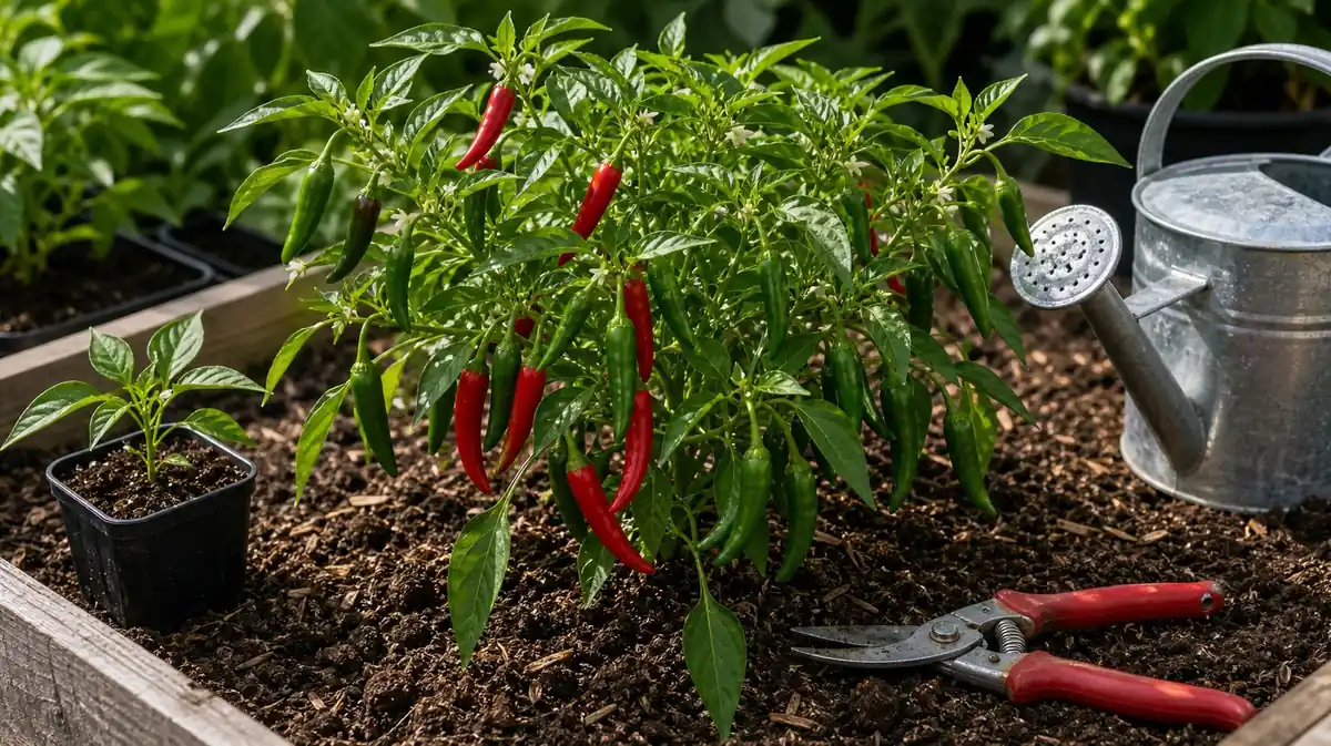 How to Grow Serrano Peppers at Home - visual guide and reference