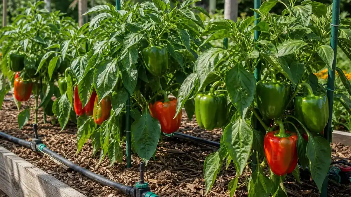 Growing Bell Peppers: Thick Walls, Fewer Drops - visual guide and reference