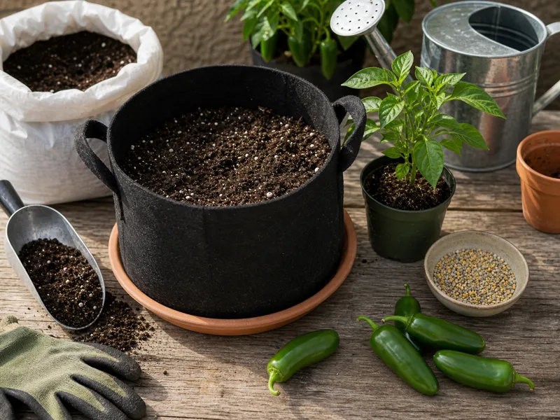 Growing Jalapeno Peppers in Pots That Keep Producing - visual guide and reference