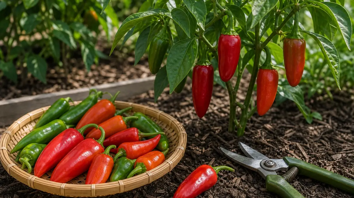 Harvesting Peppers: Color, Size, Heat, and Storage Timing - visual guide and reference