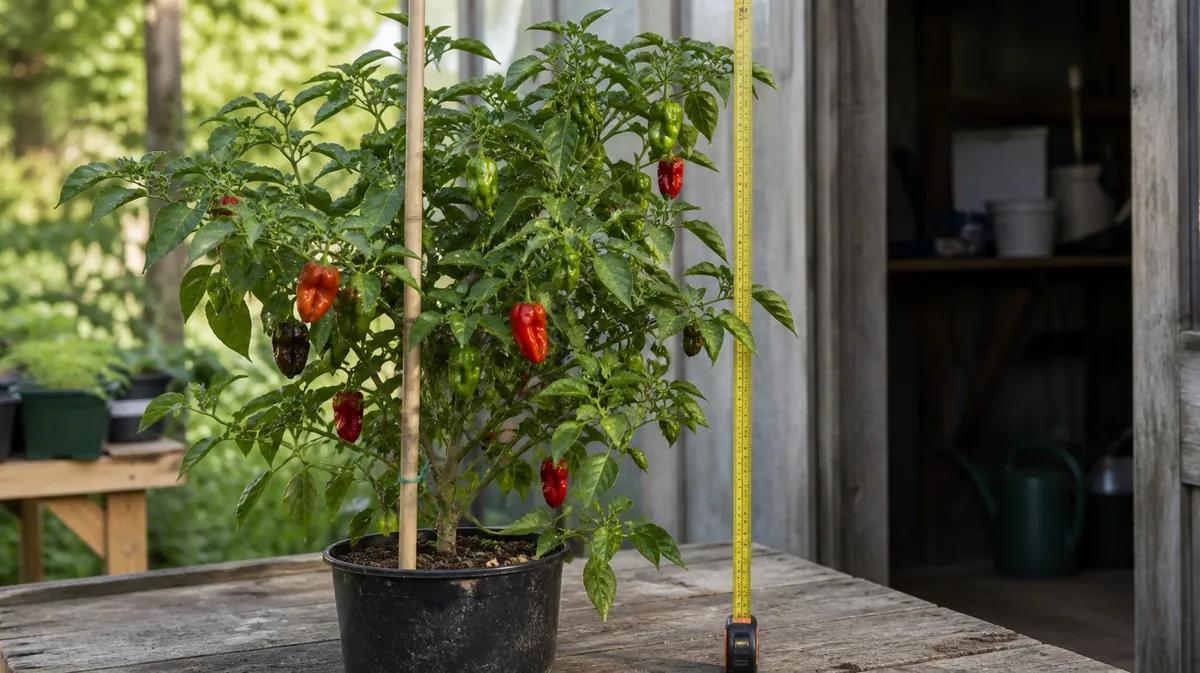 How Tall Do Pepper Plants Grow? Height by Type and Setup - visual guide and reference