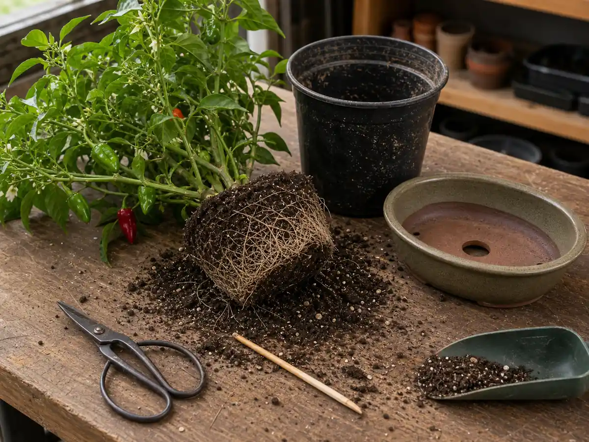 How to Bonsai a Pepper Plant Without Killing It - visual guide and reference
