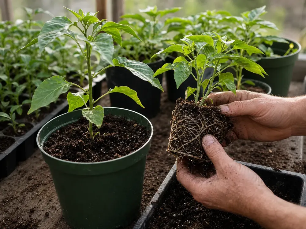 How to Grow Peppers From Seedling to Harvest - visual guide and reference