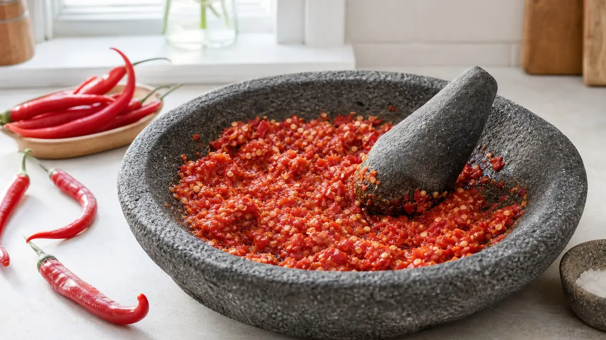 How to Make Sambal Oelek: Texture, Heat, and Storage - visual guide and reference