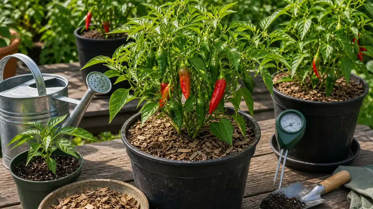 How to Make Peppers Hotter: 5 Growing Methods - visual guide and reference