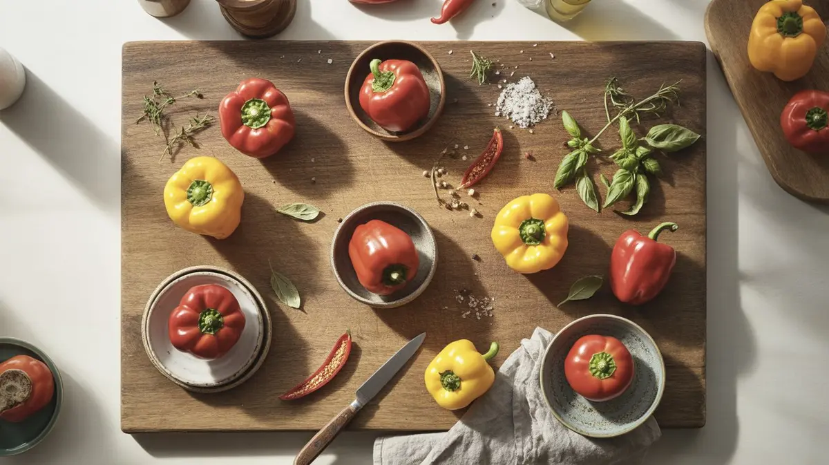 Pepper Blossom End Rot - visual guide and reference