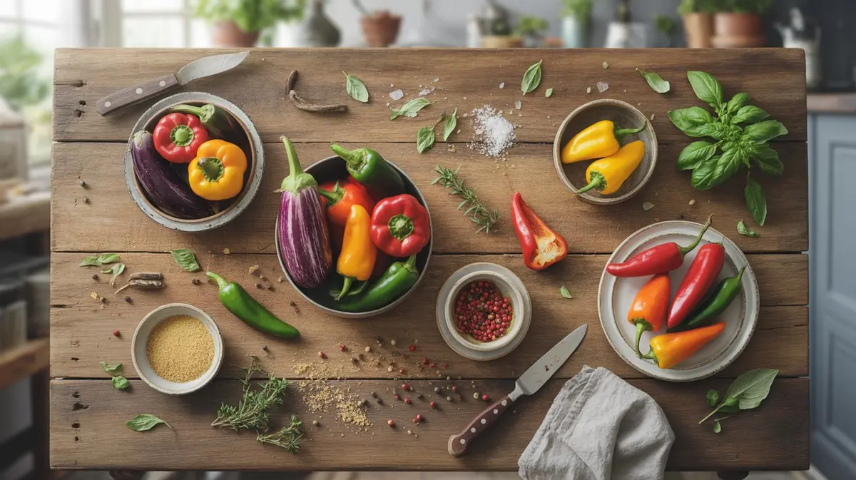 Pepper Color Guide - visual guide and reference