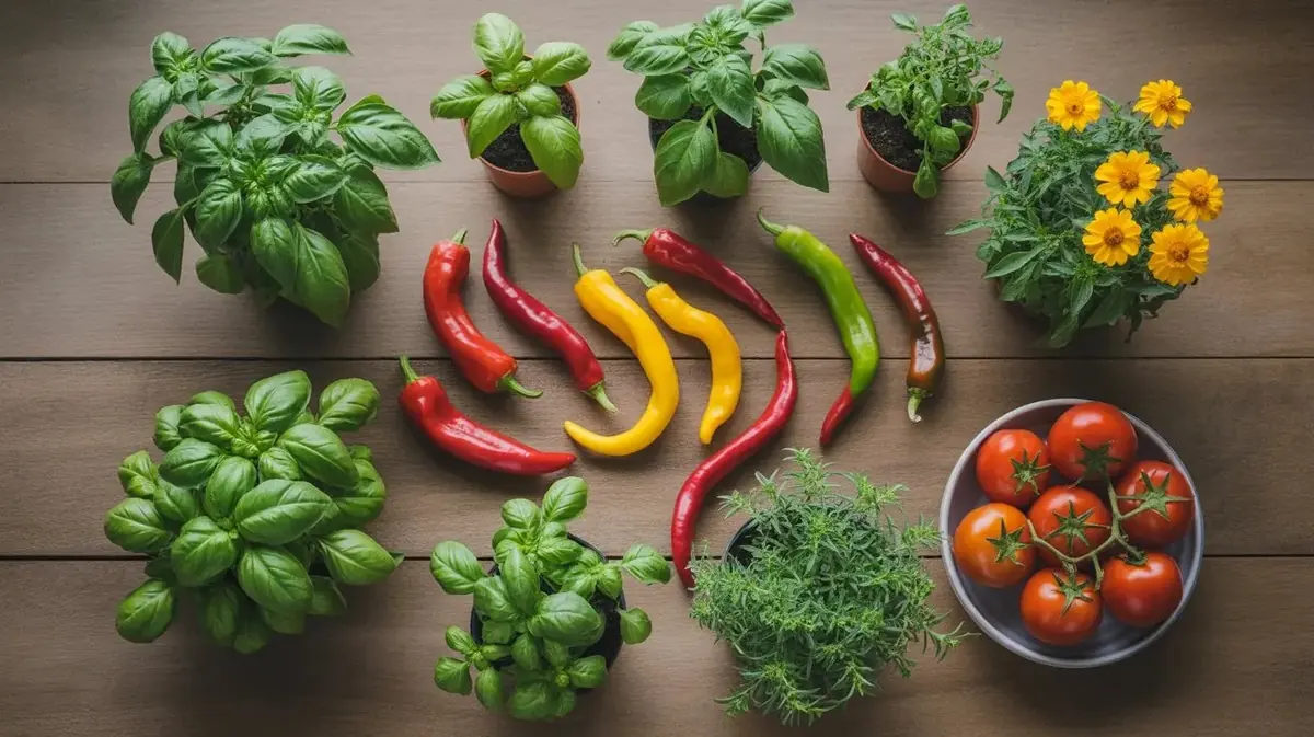 Pepper Companion Planting: Best and Worst Neighbors - visual guide and reference