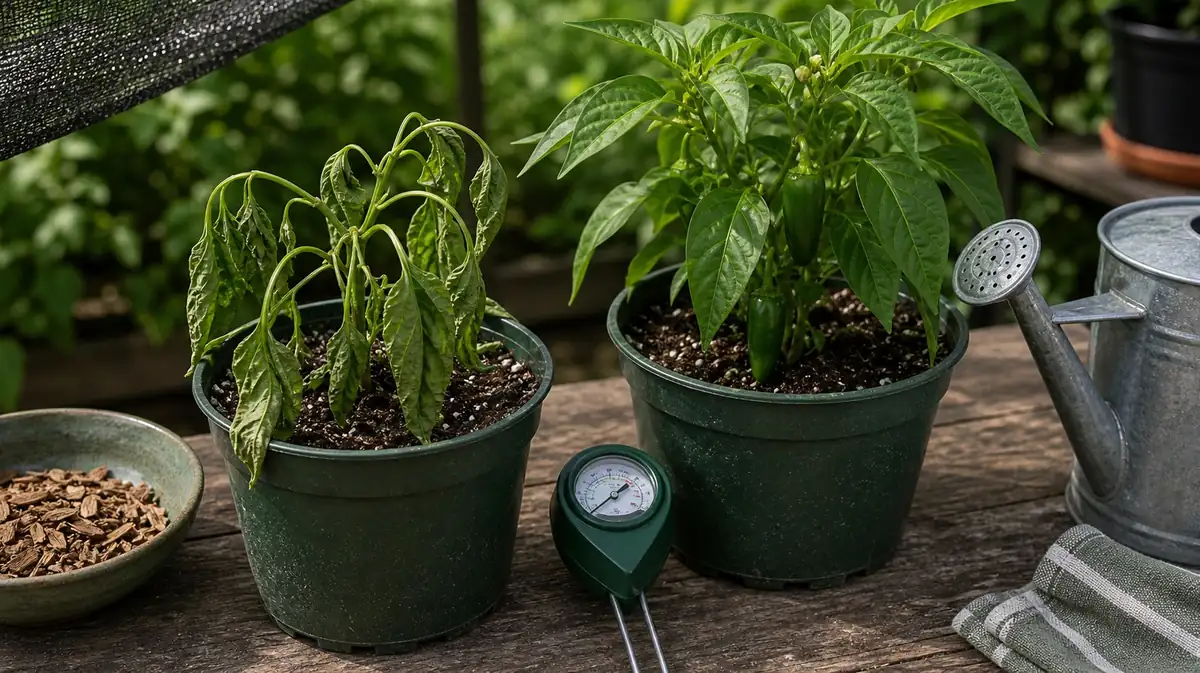 Why Is My Pepper Plant Wilting? 5 Causes - visual guide and reference