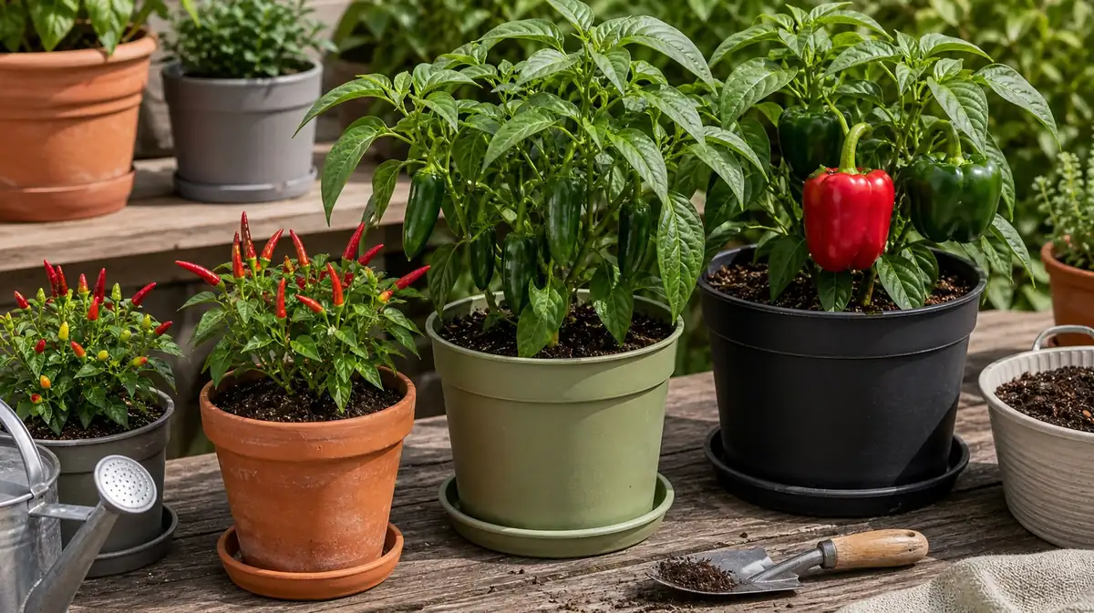 Best Peppers to Grow in Containers - visual guide and reference
